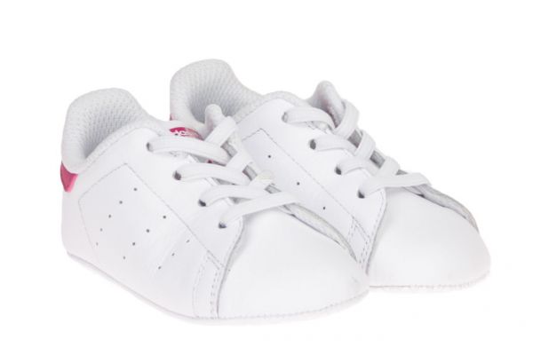 Adidas Stan Smith Crib Wit-Roze Sneaker Pantoffel  (S82618) - Schoenen Caramel (Sint-Job-in-’t-Goor)