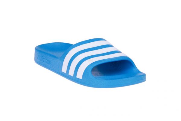Adidas Adilette Aqua K Blauw-Witte Slipper  (FY8071) - Schoenen Caramel (Sint-Job-in-’t-Goor)