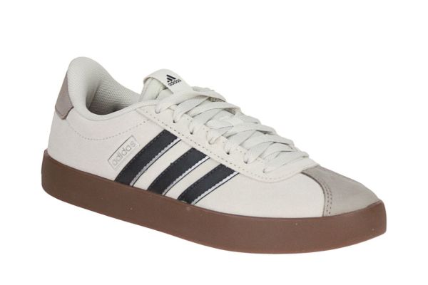 Adidas VL Court 3.0 Sneaker Beige-Zwart  (JP5288) - Schoenen Caramel (Sint-Job-in-’t-Goor)