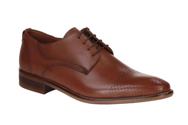 Ambiorix Helium Cognac Geklede Schoen  (HELIUM-OAK) - Schoenen Caramel (Sint-Job-in-’t-Goor)