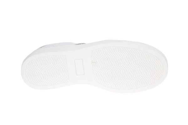 Andrea Morelli Wit-Zilveren Geklede Sneaker  (54654) - Schoenen Caramel (Sint-Job-in-’t-Goor)
