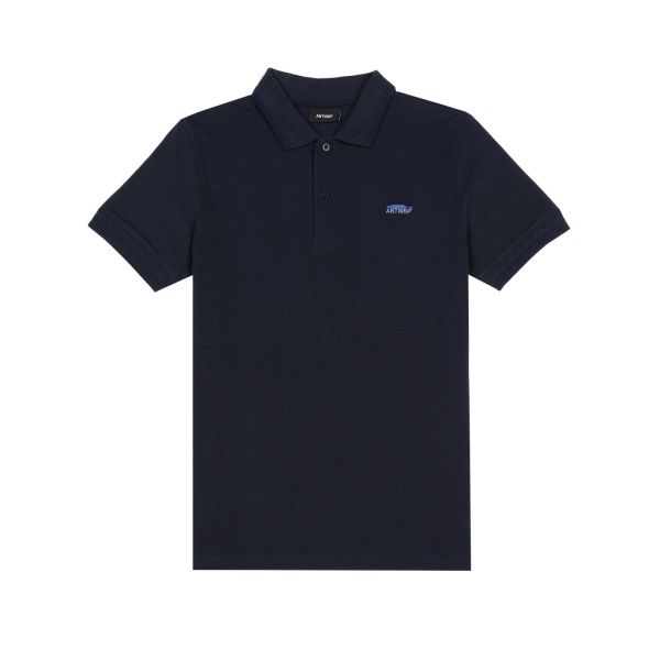 Antwrp Sardines Polo Shirt Navy  (BPO402-L031/000400) - Schoenen Caramel (Sint-Job-in-’t-Goor)