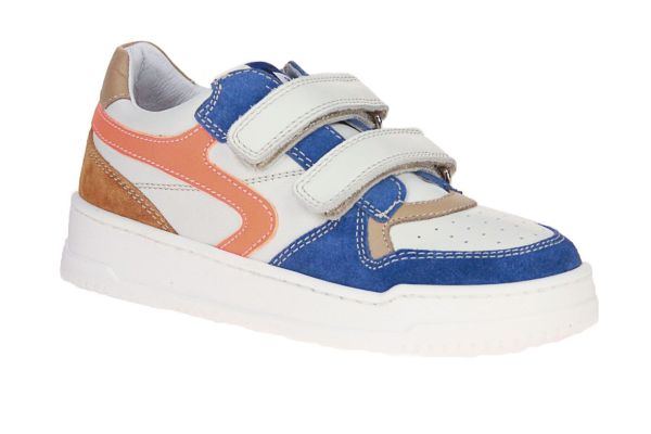 Babybotte Offwhite-Blauwe Sneaker  (6602B025) - Schoenen Caramel (Sint-Job-in-’t-Goor)