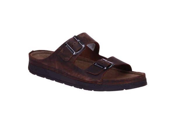 Berkemann Adam Bruine Slipper  (01950-493) - Schoenen Caramel (Sint-Job-in-’t-Goor)