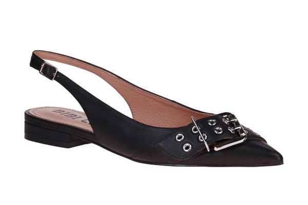 Bibi Lou Samira Flat Black  (520Z10VK-Y-V25) - Schoenen Caramel (Sint-Job-in-’t-Goor)