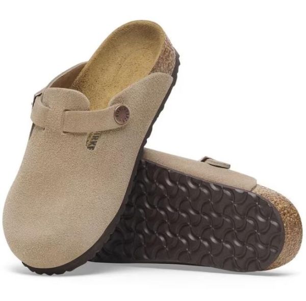 Birkenstock Kids Boston Taupe  (1027875) - Schoenen Caramel (Sint-Job-in-’t-Goor)