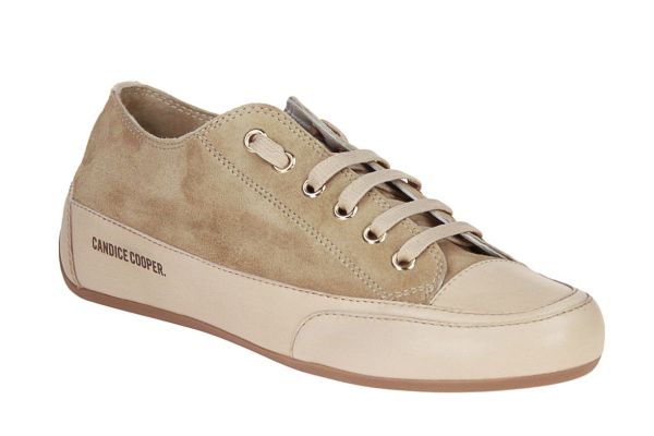 Candice Cooper Rock Suede Camel Sneaker  (2016540-0E05) - Schoenen Caramel (Sint-Job-in-’t-Goor)