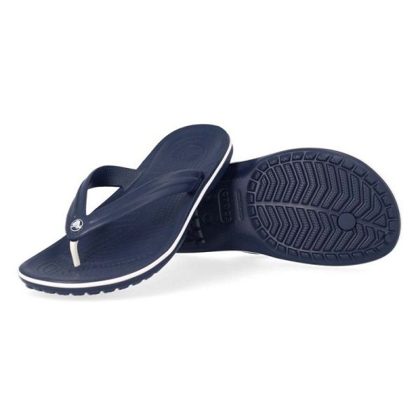 Crocs Crocband Flip Navy  (11033-410) - Schoenen Caramel (Sint-Job-in-’t-Goor)