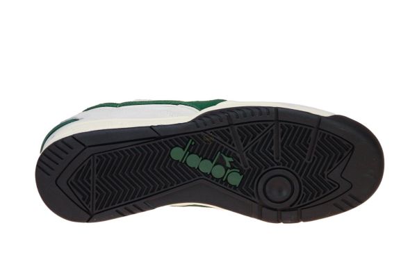 Diadora Winner SL Wit-Groene Sneaker  (501.179.583.C1161) - Schoenen Caramel (Sint-Job-in-’t-Goor)