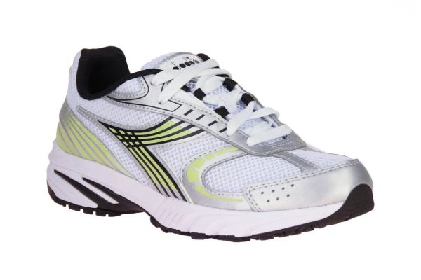 Diadora Sao-Ko 280 Lime Green/Super White  (501.180.418.C2663) - Schoenen Caramel (Sint-Job-in-’t-Goor)