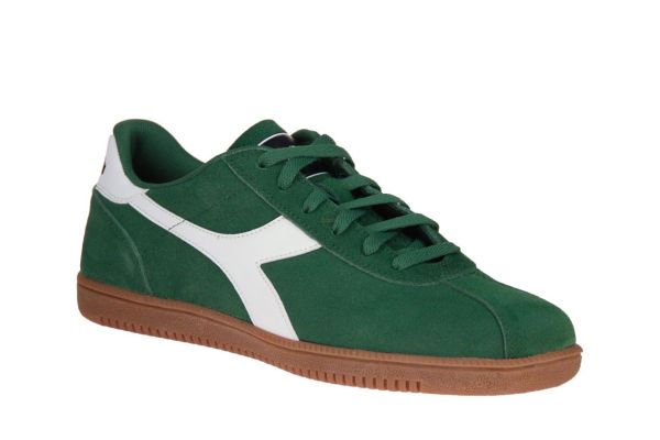 Diadora Tokyo Groene Sneaker  (501.181.247.C70222) - Schoenen Caramel (Sint-Job-in-’t-Goor)