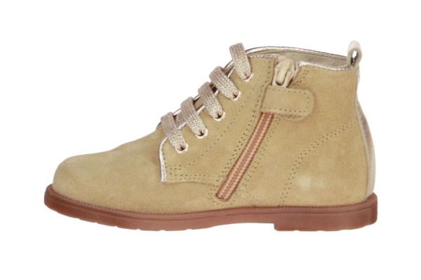 Falcotto Robin Beige Veterboot  (2018063.06-2D77) - Schoenen Caramel (Sint-Job-in-’t-Goor)