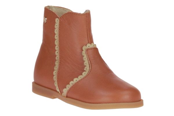 Falcotto Caspey Cognac Korte Laars  (3001591.01-3D19) - Schoenen Caramel (Sint-Job-in-’t-Goor)