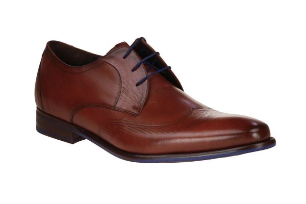 Floris van Bommel De Stijler 42.00 H-leest  (30349-24-01) - Schoenen Caramel (Sint-Job-in-’t-Goor)