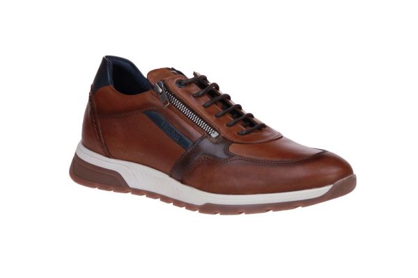 Fluchos Louis Cognac Schoen  (F1600-CAMEL) - Schoenen Caramel (Sint-Job-in-’t-Goor)