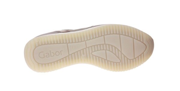 Gabor Best Fitting Taupe Sneaker  (23.480.20) - Schoenen Caramel (Sint-Job-in-’t-Goor)