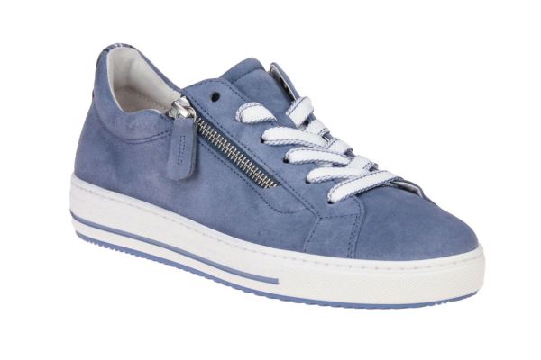 Gabor Comfort Blauwe Sneaker G-leest  (46.518-26) - Schoenen Caramel (Sint-Job-in-’t-Goor)