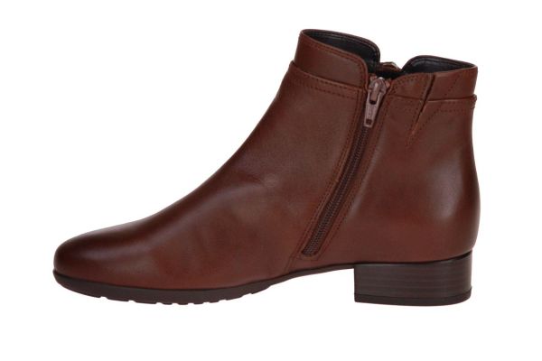 Gabor Comfort Cognac Korte Laars H-leest  (52.718.54) - Schoenen Caramel (Sint-Job-in-’t-Goor)