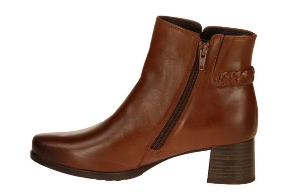 Gabor Comfort Cognac Korte Laars G-leest  (52.822-53) - Schoenen Caramel (Sint-Job-in-’t-Goor)