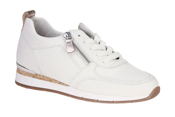 Gabor Best Fitting Witte Sneaker  (63.411-20) - Schoenen Caramel (Sint-Job-in-’t-Goor)