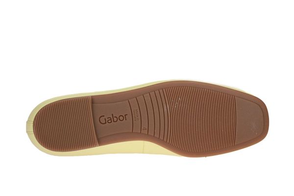 Gabor Gele Ballerina  (64.140-23) - Schoenen Caramel (Sint-Job-in-’t-Goor)