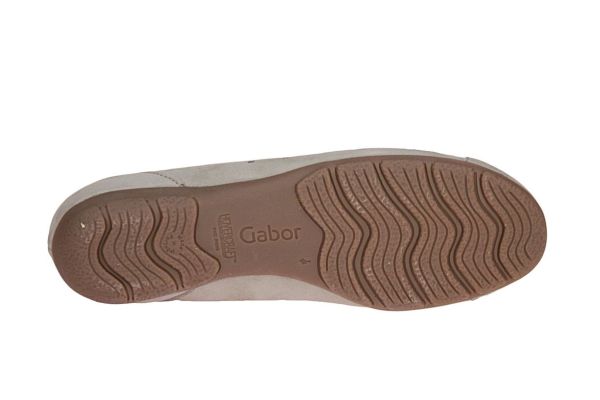 Gabor Hovercraft Beige Ballerina  (64.169-12) - Schoenen Caramel (Sint-Job-in-’t-Goor)