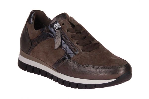 Gabor Comfort Bruine Sneaker H-leest  (56.438.40) - Schoenen Caramel (Sint-Job-in-’t-Goor)