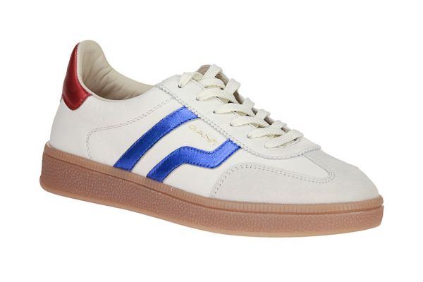 Gant Cuzima Offwhite Sneaker  (30531952-G319) - Schoenen Caramel (Sint-Job-in-’t-Goor)