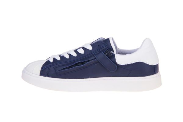 Gattino Blauwe Sneaker  (G1873) - Schoenen Caramel (Sint-Job-in-’t-Goor)