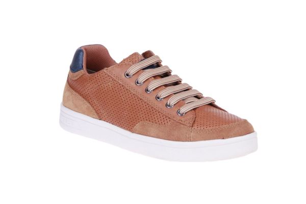 Geox Djrock Cognac Sneaker  (J255VB-C6176) - Schoenen Caramel (Sint-Job-in-’t-Goor)