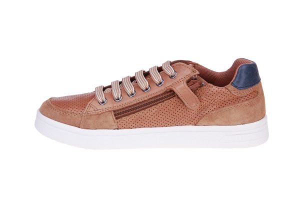 Geox Djrock Cognac Sneaker  (J255VB-C6176) - Schoenen Caramel (Sint-Job-in-’t-Goor)