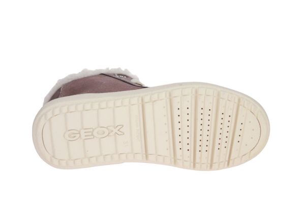 Geox Theleven Metallic Grijze Sneaker Waterproof  (J46HTA) - Schoenen Caramel (Sint-Job-in-’t-Goor)