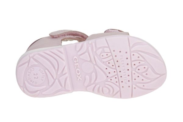 Geox Verred Sandaal Licht Roze  (B5521B-C8172) - Schoenen Caramel (Sint-Job-in-’t-Goor)