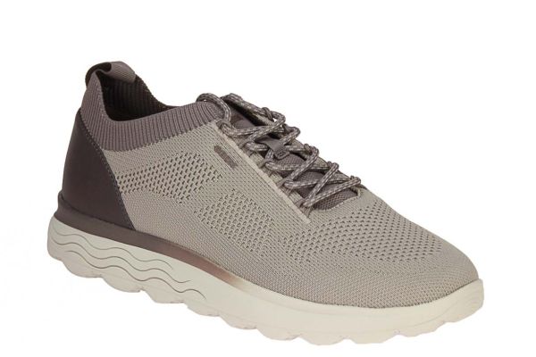 Geox Spherica Knit Beige Sneaker  (U55BYE-C5124) - Schoenen Caramel (Sint-Job-in-’t-Goor)