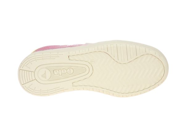 Gola Hawk Strap Wit-Roze Sneaker  (CKA415-WK) - Schoenen Caramel (Sint-Job-in-’t-Goor)