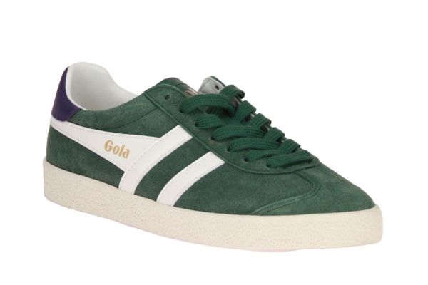 Gola Medallist Groene Sneaker  (CLB740 NW) - Schoenen Caramel (Sint-Job-in-’t-Goor)