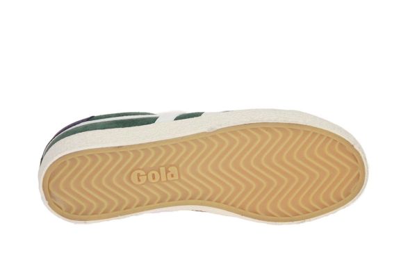 Gola Medallist Groene Sneaker  (CLB740 NW) - Schoenen Caramel (Sint-Job-in-’t-Goor)