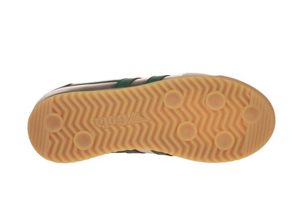 Gola Torpedo Glimmer Gold/Evergreen  (CLB742 YN) - Schoenen Caramel (Sint-Job-in-’t-Goor)