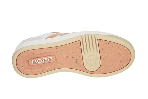 Hoff Korai Square Sneaker Wit-Oranje  (KORAISQUARE) - Schoenen Caramel (Sint-Job-in-’t-Goor)