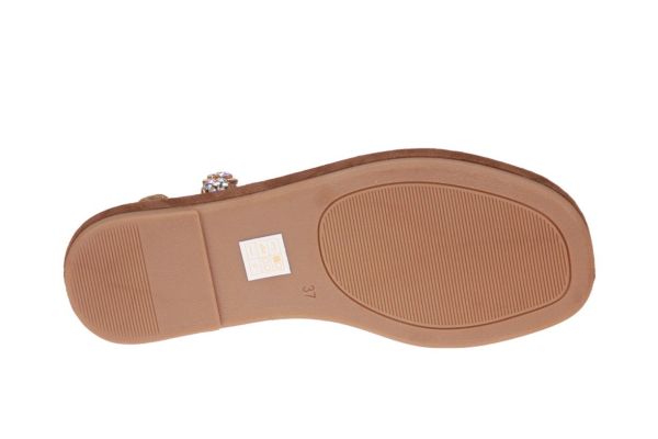 Lazamani Taupe Sandaal  (75859 TAUPE) - Schoenen Caramel (Sint-Job-in-’t-Goor)