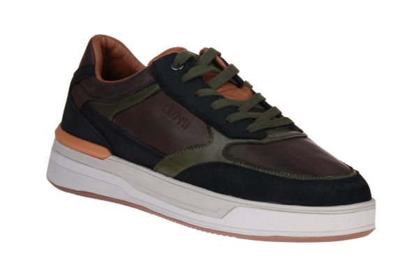 Lloyd Egilo Zwart-Bruine Schoen  (EGILO-BLACK/TEAK) - Schoenen Caramel (Sint-Job-in-’t-Goor)