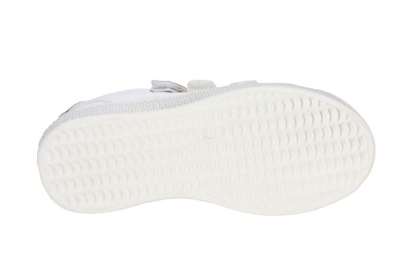 Lunella Sneaker Wit-Geel  (25611 BIANCO LIME) - Schoenen Caramel (Sint-Job-in-’t-Goor)