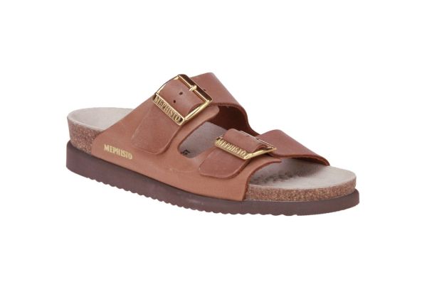 Mephisto Hester Camel Slipper  (HESTER-3431N) - Schoenen Caramel (Sint-Job-in-’t-Goor)