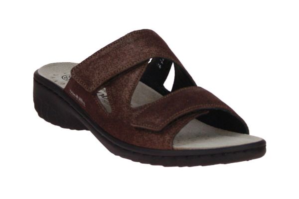 Mephisto Mobils Ergonomic Geva Bruine Slipper  (GEVA-2758) - Schoenen Caramel (Sint-Job-in-’t-Goor)