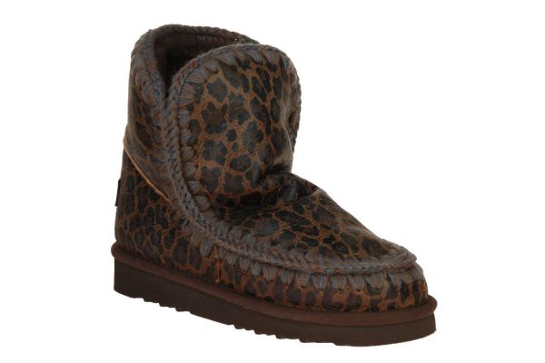 Mou Eskimo Vintage Leopard  (FW101001C-VINLEO) - Schoenen Caramel (Sint-Job-in-’t-Goor)