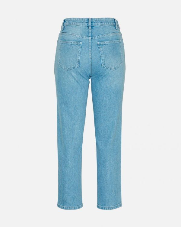 MSCH Kiea Ada Slim Cropped Jeans Light Blue  (18341 LIGHT BLUE) - Schoenen Caramel (Sint-Job-in-’t-Goor)