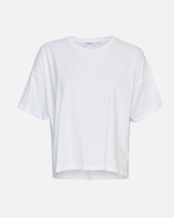 MSCH Airin Logan Tee Bright White  (18344 BRIGHT WHITE) - Schoenen Caramel (Sint-Job-in-’t-Goor)