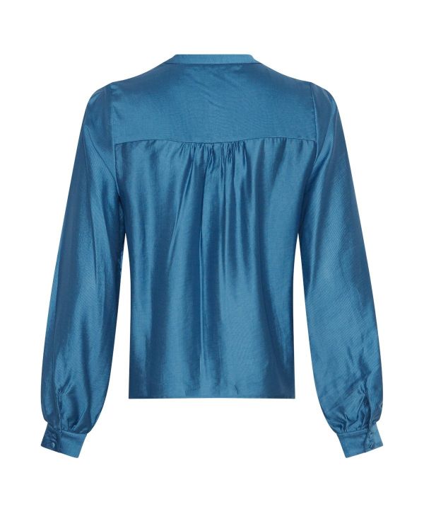 MSCH Denny Romina Shirt Vallarta Blue  (18916 vallarta blue) - Schoenen Caramel (Sint-Job-in-’t-Goor)