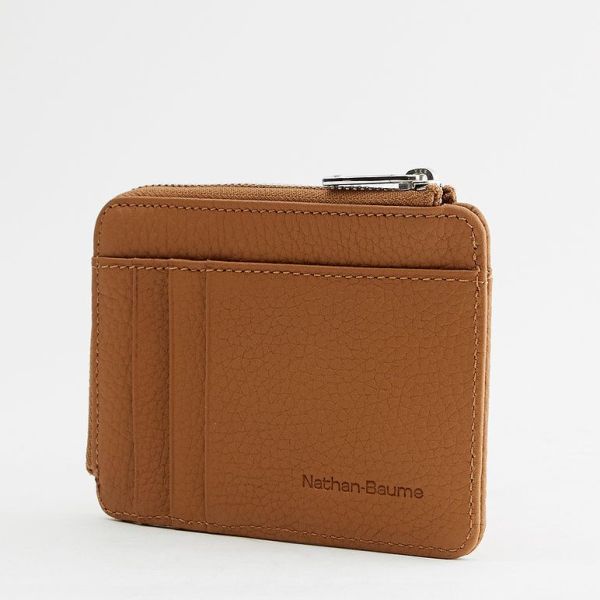 Nathan Baume Zipped Card Holder Setter  (100217/G052) - Schoenen Caramel (Sint-Job-in-’t-Goor)