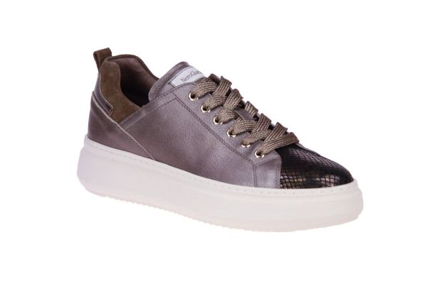 Nero Giardini Metallic Bruin Sneaker  (117051D-356) - Schoenen Caramel (Sint-Job-in-’t-Goor)